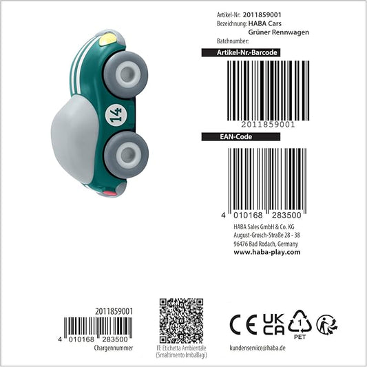 Sustainable Toy Car Made of Recycled Plastic