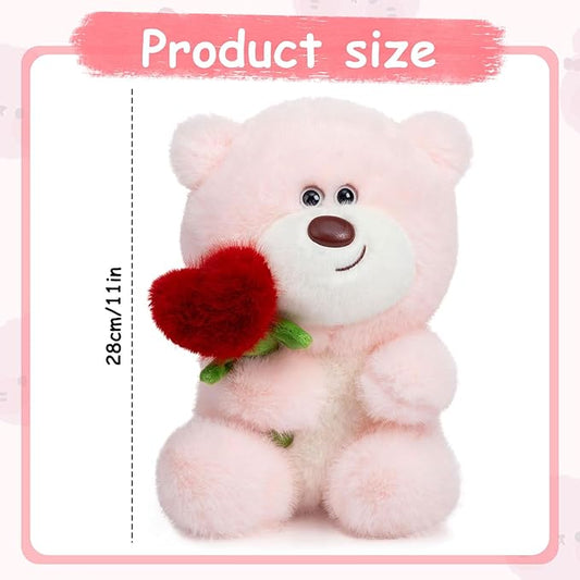 Stuffed Toy Toy, Heart Rose Teddy Bear Plush Toys