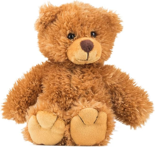 Teddy Cuddle Toy, 19 cm, Brown, Multicoloured